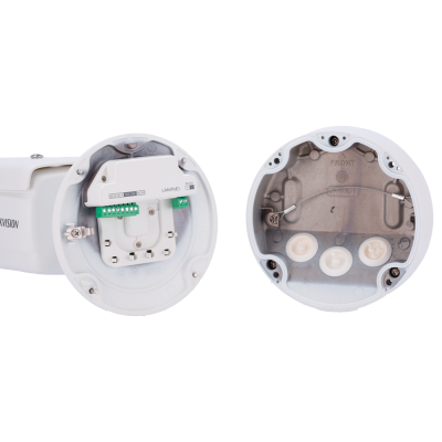 Peças internas de câmara de segurança HIKVISION branca