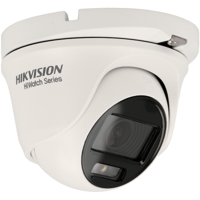 Câmara de segurança branca tipo dome HIKVISION HiWatch Series