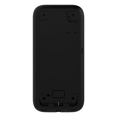 Comando remoto preto de plástico