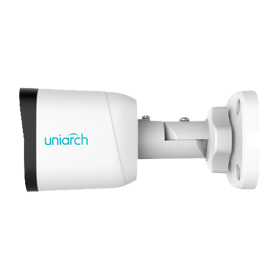 Câmara de vigilância branca Uniarch com suporte ajustável