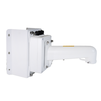 Suporte de montagem metálico branco para dispositivos eletrónicos