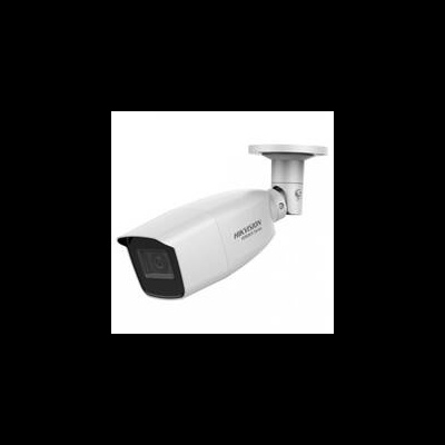 Câmara de vigilância branca HIKVISION DS-2CD2021-I com lente preta e suporte de teto