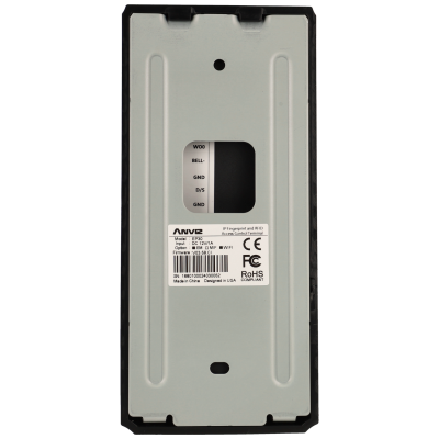 Terminal de controlo de acesso Anviz EP30 com etiqueta e certificações