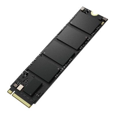 Cartão de memória M.2 SSD preto com chips