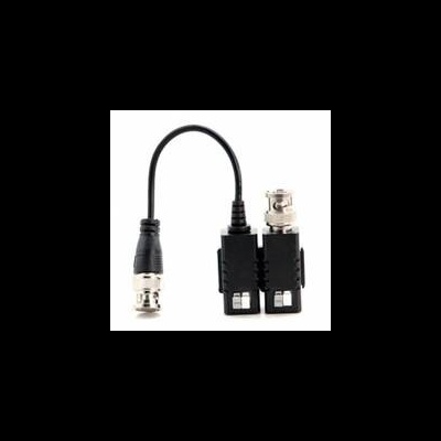 adaptadores de vídeo passivo com conectores BNC e cabo flexível