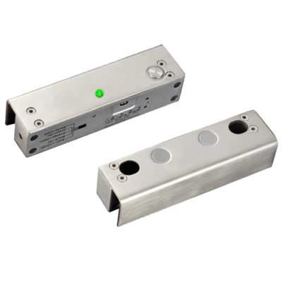 Caixas metálicas em aço inoxidável com aberturas e parafusos