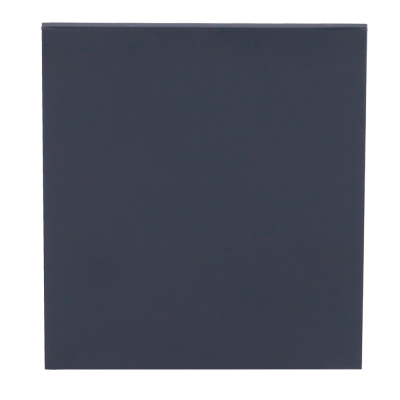 Caixa cinzenta quadrada sem texto