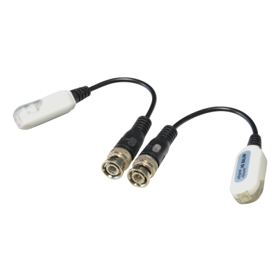 Cabo splitter com conectores BNC e rótulo Signal Ground HD BALUN