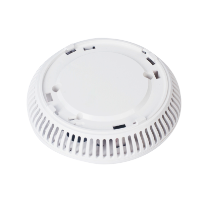 Dispositivo circular branco com grelha lateral