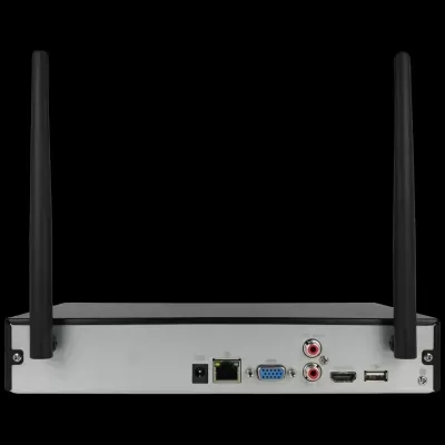 Dispositivo eletrónico com antenas e várias portas na traseira