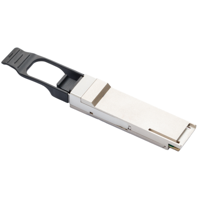 Módulo transceptor óptico metálico com alavanca preta
