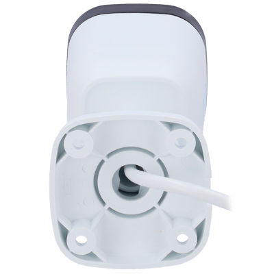 Base branca de dispositivo com cabo branco