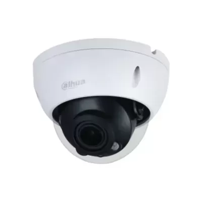 Câmara de vigilância domo Dahua branco e preto