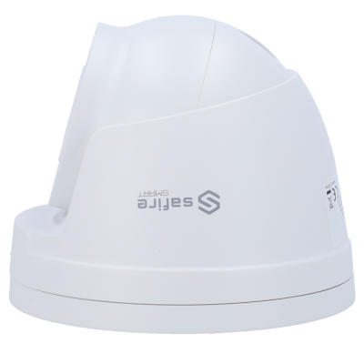 Câmara de vigilância branca Safire SMART em fundo branco