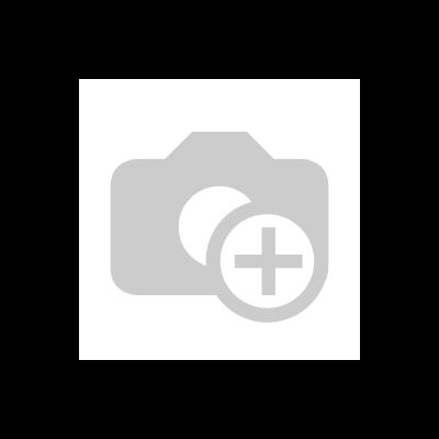 Vestido rosa com padrão floral branco em manequim