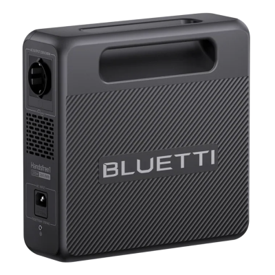 Bateria portátil preta BLUETTI com punho integrado e texto Handfree1 300W 268.8Wh