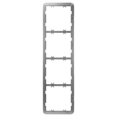 Forma de gelo transparente com oito cubos