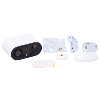 Câmara de segurança branca Imou com acessórios