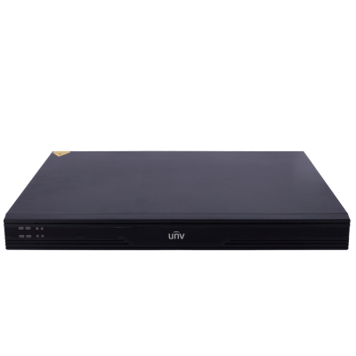 Aparelho eletrónico preto retangular com marca UNV