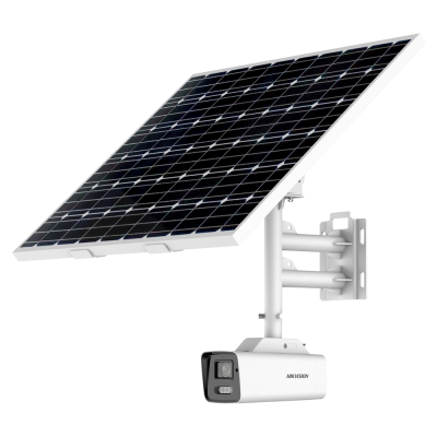 Câmara de vigilância com painel solar