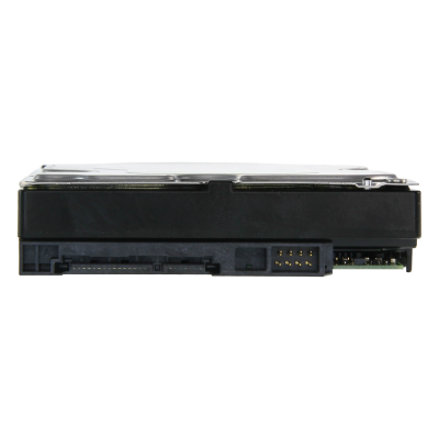 Disco rígido interno preto com conetores SATA