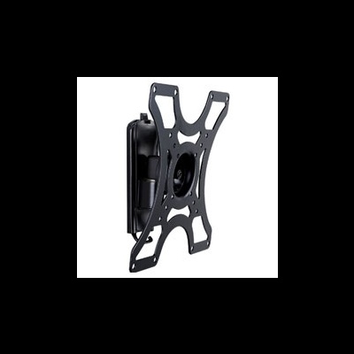 Suporte de parede metálico preto para monitor/TV com design em X