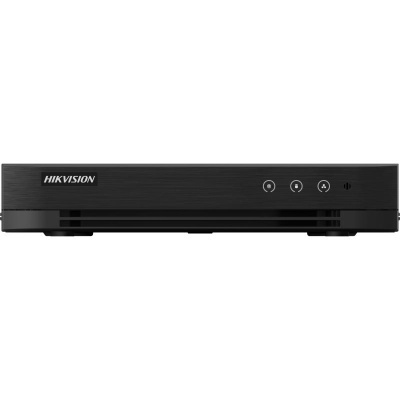 Aparelho preto HIKVISION com botões iluminados