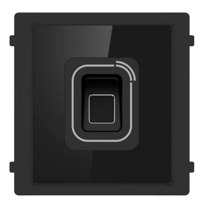 Interruptor táctil preto com indicadores luminosos brancos