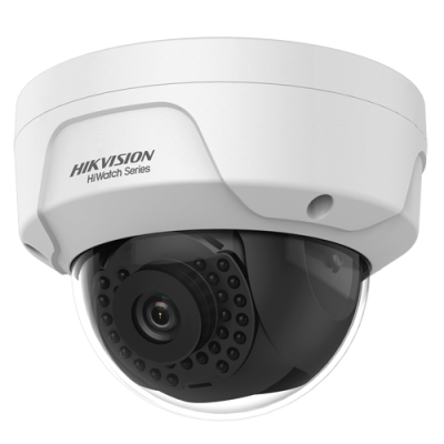 Câmara de segurança em domo branca HIKVISION HiWatch Series