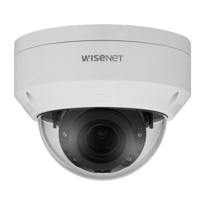 Câmara de vigilância domo branca WISENET