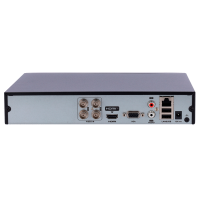 Dispositivo eletrónico com várias portas de entrada e saída num fundo branco