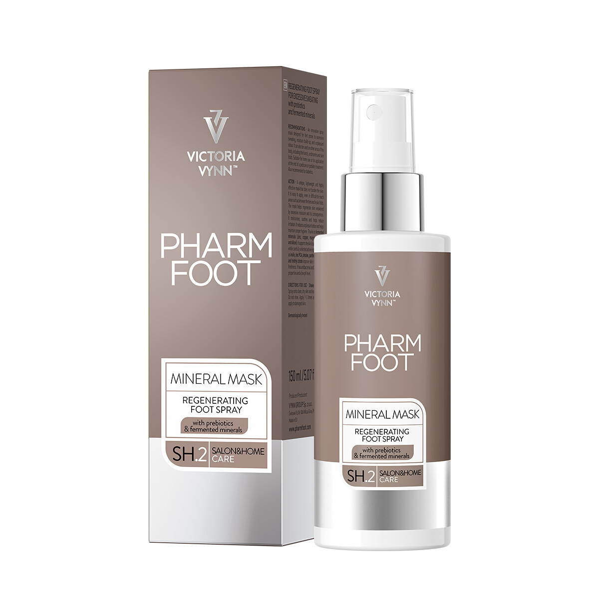 Spray regenerador para pés Victoria Vynn Pharm Foot Mineral Mask
