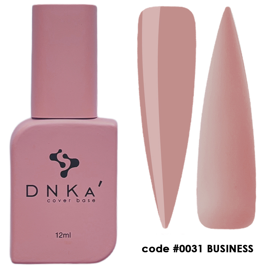 Verniz de unhas rosa fosco DNKA' com código #0031 BUSINESS
