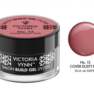 Frasco de gel para unhas Victoria Vynn cor COVER DUSTY PINK