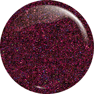 Círculo glitter rosa escuro brilhante