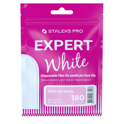 Pacote rosa de lima descartável para pedicure STALESS PRO EXPERT White