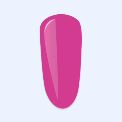 Amostra de verniz de unha rosa brilhante