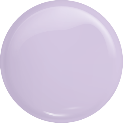 Bolha lisa lilás clara com brilho