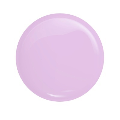 Bola esférica lisa lilás brilhante vista de cima