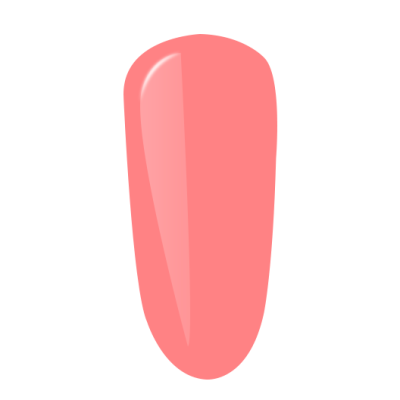 Verniz de unha rosa claro com acabamento brilhante
