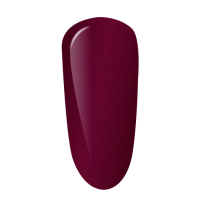 Amostra de verniz de unha vinho brilhante