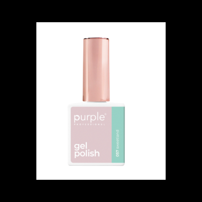 Frasco de verniz gel Purple Professional Sweetend 059 com tampa cor de rosa dourado