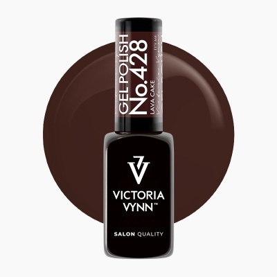 Esmalte em gel castanho escuro Vitória Vynn