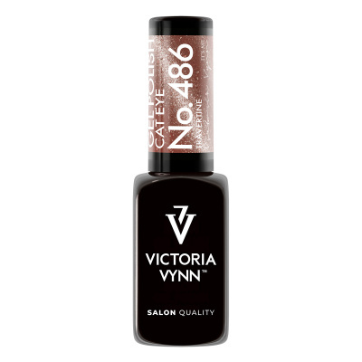 Verniz de unhas gel preto Victoria Vynn No. 486 Travertine