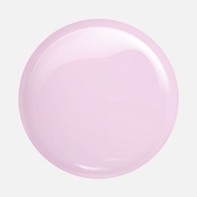 gota brilhante de verniz de unha rosa claro