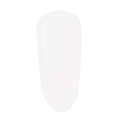 Protetor de sapato branco com formato anatómico e textura lisa