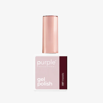 Frasco de verniz gel para unhas Purple Professional