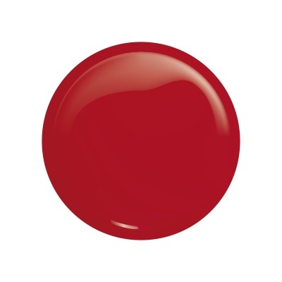 Superfície circular brilhante vermelha