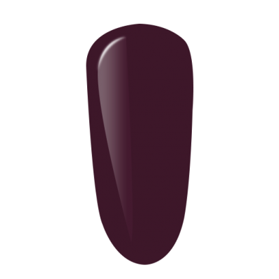 Amostra de verniz roxo escuro brilhante