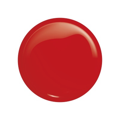 Esfera vermelha brilhante
